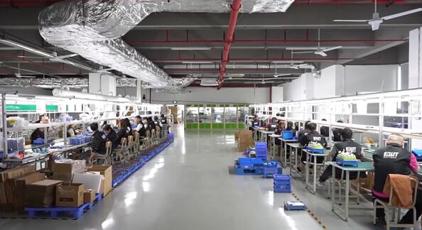 Dongguan Everwin Tech Co., Limited linha de produção do fabricante