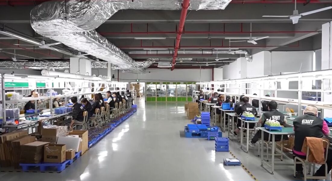 Dongguan Everwin Tech Co., Limited linha de produção do fabricante
