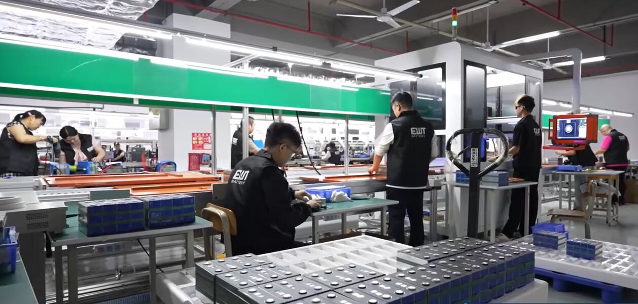 Dongguan Everwin Tech Co., Limited linha de produção do fabricante