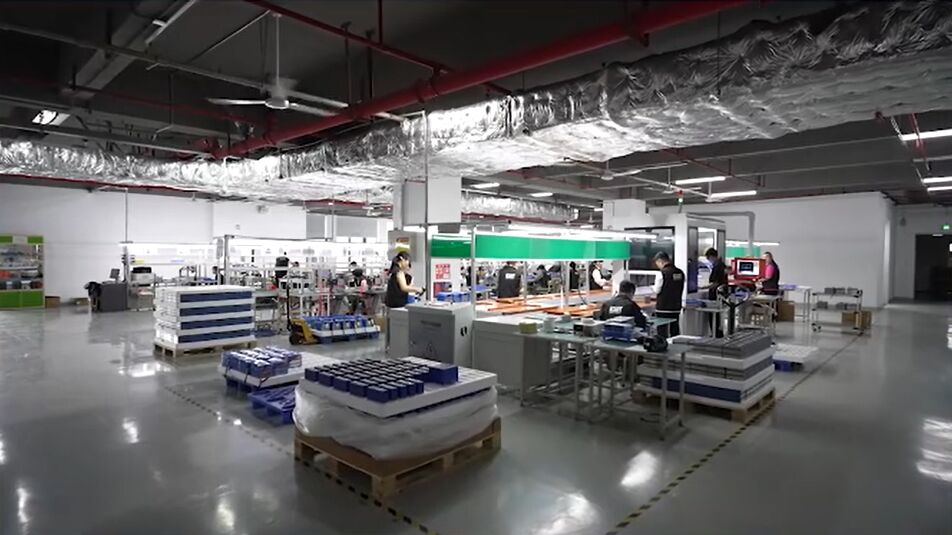 Dongguan Everwin Tech Co., Limited linha de produção do fabricante