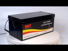 ABS 24V 120AH Bateria Pack Cable de data de energia diretamente usado para tela LED exterior