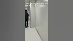 Nova linha de produção de células. #100ahbattery#50ahcell #lifepo4cell #bateria prismática #bateria de alta taxa