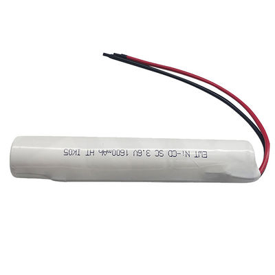 comprar Bateria recarregável de níquel SC Nicd 3.6v 1600mah online manufacture