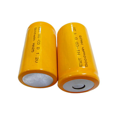 comprar 1.2v 5000mah Bateria de níquel-cádmio Bateria recarregável NI-CD Fabricação em linha