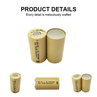 comprar Ferramenta Elétrica Bateria recarregável de níquel de alta descarga 1.2V 3000mah Bateria Nimh online manufacture