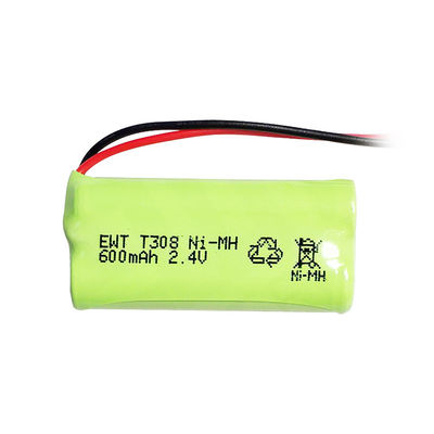 comprar Pacote de bateria recarregável de níquel personalizado 2.4V 600mah Bateria Nimh Aaa online manufacture