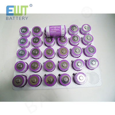 comprar φ17*33,5 mm Duração de 10 anos Bateria de cloreto de tiônil de lítio para uso industrial fabricação em linha