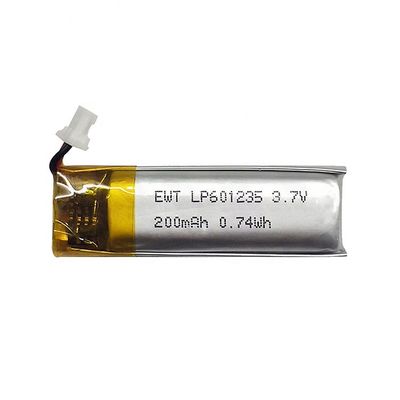 comprar 601235 Bateria de polímero de lítio 300mAh 400mAh 3.7V 200mAh Bateria LiPo online manufacture