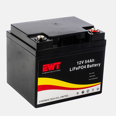 comprar LiFePO4 Bateria de Lítio 12.8V 54Ah Bateria de Lítio Ferro Fosfato Pacote SLA Bateria de substituição online manufacture
