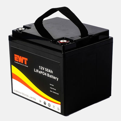 comprar Bicicletas Bateria de lítio ferro fosfato 12V 50Ah LiFePO4 Bateria de substituição CE online manufacture