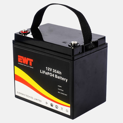 comprar Sistema de Energia Solar 12V 35Ah Bateria de Lítio Ferro Fosfato 12.8V LiFePO4 LFP Bateria de Lítio com BMS online manufacture