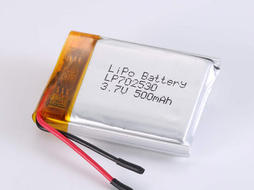 comprar Bateria de lítio MP4 de alta capacidade LP702530 3.7V 500MAH recarregável online manufacture