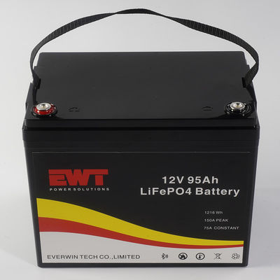 comprar Bateria recarregável Lifepo4 de 12V 95Ah para sistemas de armazenamento de energia solar Fabricação em linha