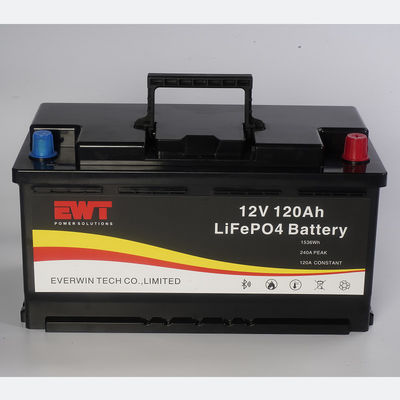 comprar 12V 120AH LFP Bateria Pack de longa duração para RV Inverter Fornecimento de energia Fabricação em linha