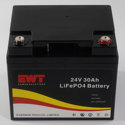 comprar Bateria recarregável de lítio ferro fosfato 24V 30AH LiFepo4 Bateria online manufacture
