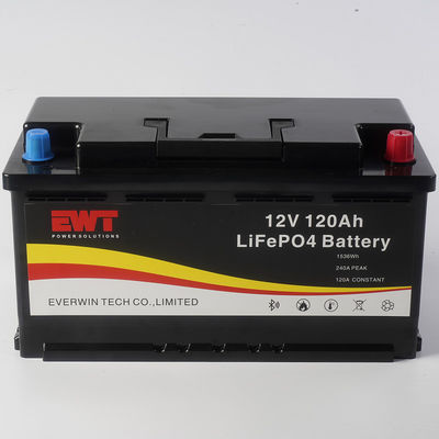 comprar 12V 120ah Bateria elétrica LiFePO4 de íons de lítio para empilhadeira elétrica online manufacture