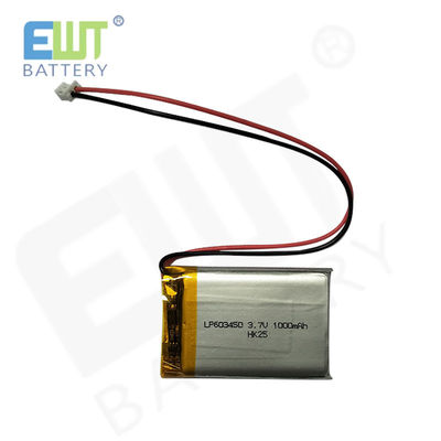comprar Bateria de iões de lítio LP603450 3.7V 1000mAh online manufacture