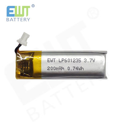 comprar Célula recarregável de iões de lítio de polímero perfeito para LP601235 3.7V 200mAh Fabricação em linha