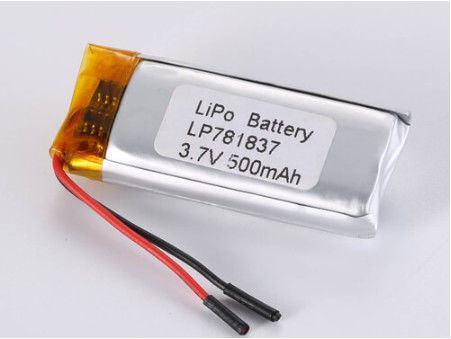 comprar Requisitos do cliente 3.7V 500mah LiPo Bateria Pack com alta capacidade e célula Bateria de lítio polímero material de ânodo Outro online manufacture