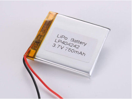 comprar LP404242 3.7V 750MAH ROHS Certified Lithium Polymer Battery -20°C To 60°C for Your B2B Requirements online manufacture