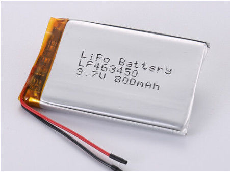 comprar LP463450 3.7V 800MAH Li-polymer Battery CE Certificates OEM ODM Supported Chemical Composition Fabricação em linha