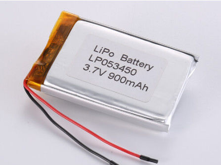 comprar LP053450 3,7V 900MAH baterias de iões de lítio fabricantes Composição química Polímero de lítio de alta capacidade Fabricação em linha