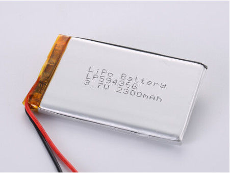 comprar LP594368 3.7V 2300MAH fabricantes de baterias de iões de lítio Acceptável Oem Bateria de polímero de lítio com vida útil de 1 ano e tensão nominal de 3.7v online manufacture