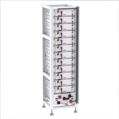 comprar Fabricantes de baterias de iões de lítio Estação de base de comunicação do sistema de baterias de ferro-fosfato de lítio de alta tensão montadas em rack Fabricação em linha