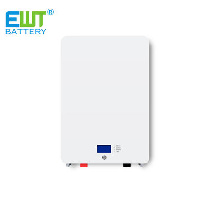 comprar Eco-friendly 48v 100ah Home Wall Mounted Solar PV Cell Lithium Iron Phosphate Battery Pack com certificações CE/RoHS/UL Fabricação em linha