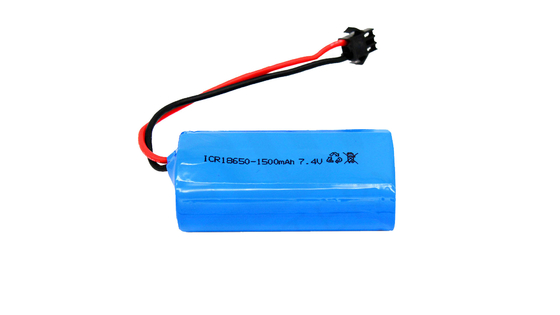 comprar Bateria de Fosfato de Ferro-Lítio ICR18650 de 1500MAH 7.4V para Bicicletas e Scooters Elétricas Fabricação em linha