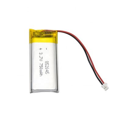 OEM / ODM Bateria de polímero de lítio 3.7V 750MAH Bateria LiPo LP852045