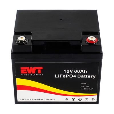 Sistema de energia de reserva LiFepo4 12v 60ah Bateria
