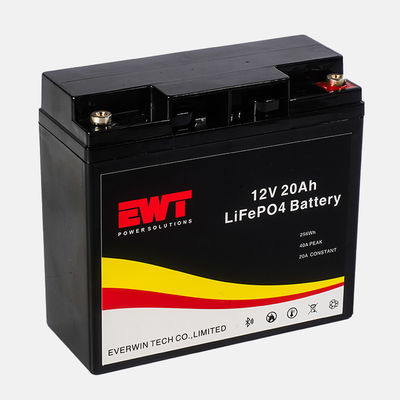 12.8V 20Ah Bateria de Lítio Ferro Fosfato IFR26650 recarregável LiFePO4