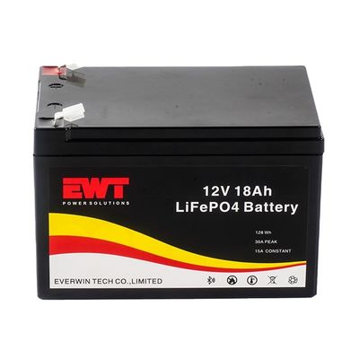 12Bateria de Fósforo de Ferro de Lítio de.8V 10Ah 12AH 15AH Lifepo4