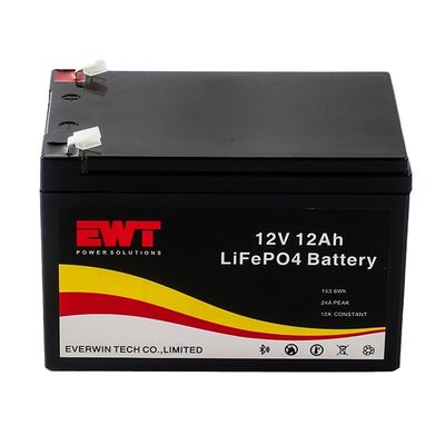 12V 12AH Lifepo4 Bateria de Acido de Chumbo IFR26650 4S