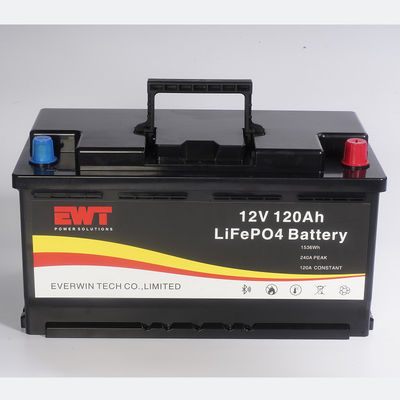 Via de descarga CC/CP/VP Bateria de fosfato de ferro de lítio de 48 V com material de ânodo LFP
