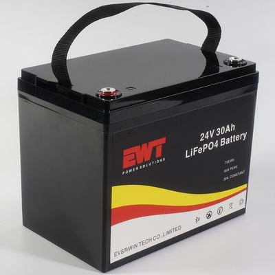 24V 30AH Lifepo4thium Bateria Pack Para Scooter Elétrico