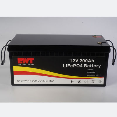 Bateria do motor remoto 12V 200AH Monitoramento Bluetooth do telefone móvel