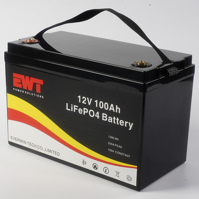 Bateria de lítio ferro-fosfato de 12 V recarregável 150A Corrente de descarga Aplicações marítimas