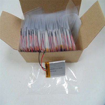 Proteção contra descarga e descarga LP523450 3.7V 1000mAh Bateria de polímero de lítio flexível para segurança