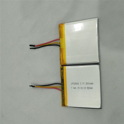 LP525060 3,7V 2000mAh Bateria de Lítio Polímero com Certificações IEC62133 e CE