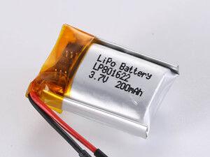 LP801622 3,7V 200MAH Prismático Bateria recarregável de Lítio Polímero A solução de energia definitiva para o seu negócio