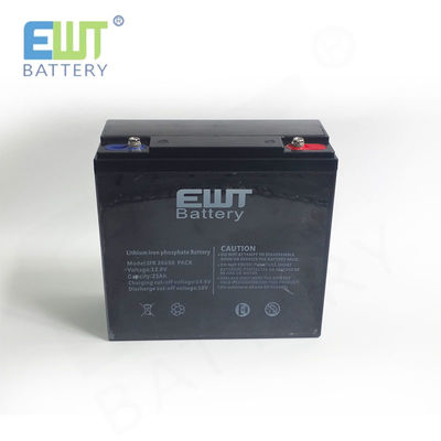 Bateria LiFePO4 de 24 V Armazenamento de energia sustentável com bateria de fosfato de ferro de lítio de 400Wh e tempo de carga de 4-6 horas