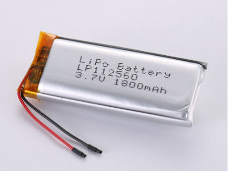 LP112560 3.7V 1800MAH Baterias Li-Ion Fabricantes com Proteção contra Superdescarga e Pack Soft Pack