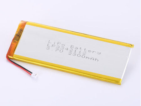 LP3342112 3.7V 2300MAH Bateria de Lítio Polímero de Alta Capacidade LiPo Pack com 1 ano de vida útil