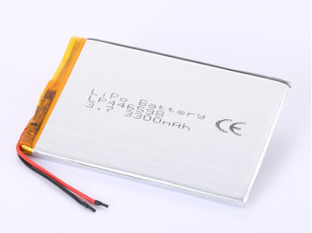 LP446598 3300MAH Fabricantes de baterias de polímero de lítio com tensão aberta de 3,7 V e proteção de PCB