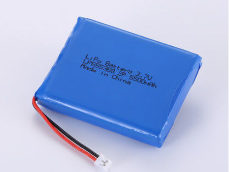 Bateria de lítio-polímero 3,7 V 5500 MAH com corrente de descarga de 1 C
