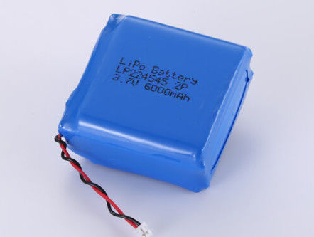 LP224545 3.7V 6000mAh Bateria de iões de lítio Fabricantes ODM e OEM Suportado com acessível