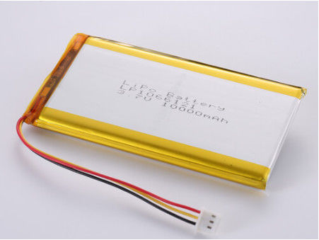 FT203040P/3.7V/210mAh Célula de bateria Li-polímero para LP1066121 3.7V 10000MAH Temperatura de descarga -20 a 60 graus Celsius