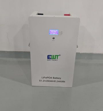 48V/51.2V 200Ah Bateria LiFePO4 para sistemas domésticos de armazenamento de energia solar